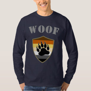 Bears Pride Fahne Bärenpaw Woof T-Shirt