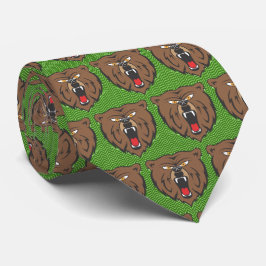 Bears Team Mascot Football Necktie Krawatte