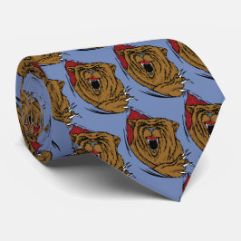 Bears Team Mascot Fußball Basketball Necktie Krawatte