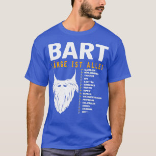 Beart Carrier Bearded Gift Bärte Lengths Men Mens T-Shirt