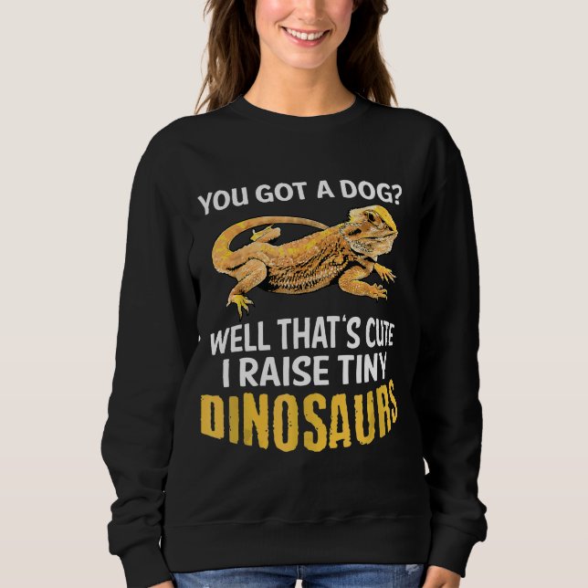 Bearted Dragons Pet Lizard S Men Sweatshirt (Vorderseite)