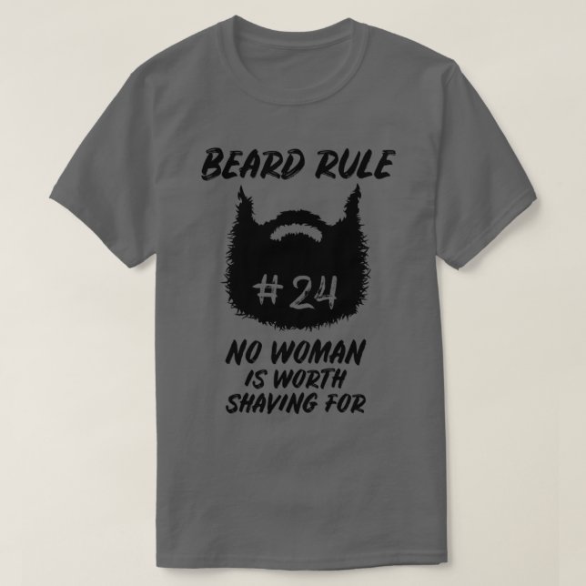 Bearted Men Beards Lover Barber Geschenk 4 T-Shirt (Design vorne)