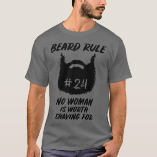 Bearted Men Beards Lover Barber Geschenk 4 T-Shirt