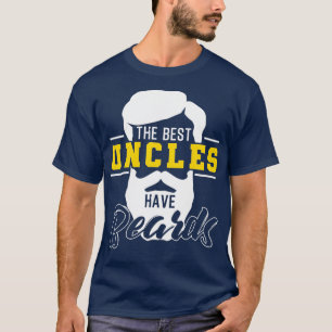 Bearted Uncle Best Uncles haben Bärengeschenk 2 T-Shirt