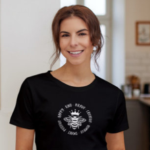 Beartige einfache moderne Inspirationstypografie T-Shirt