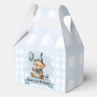 Beary 1. Geburtstagsgeschenk/Süßigkeiten-Box Geschenkschachtel