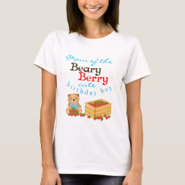 Beary Berry Niedlich Cub's Strawberries Mama Gebur T-Shirt