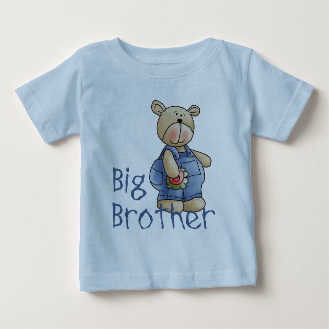 Beary Big Brother Baby T-shirt (Vorderseite)