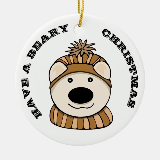 BEARY Christmas Ornament (Vorne)