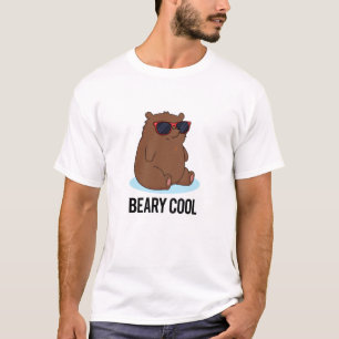 Beary Cool Funny Brown Bären Puff T-Shirt