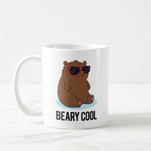 Beary Cool Lustiger Brauner Bär Pun Kaffeetasse