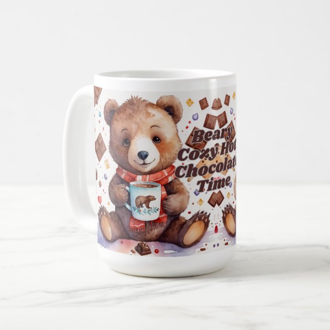 Beary Cosy Hot Chocolate Time Tasse (Vorderseite Links)