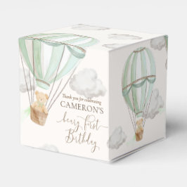 Beary First Teddy Bear Hot Air Ballon Birthday Geschenkschachtel