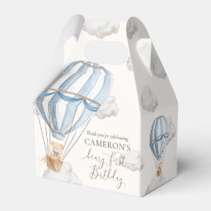 Beary First Teddy Bear Hot Air Ballon Birthday Geschenkschachtel