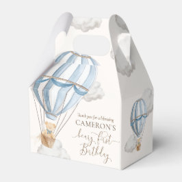 Beary First Teddy Bear Hot Air Ballon Birthday Geschenkschachtel