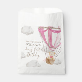 Beary First Teddy Bear Hot Air Ballon Birthday Geschenktütchen