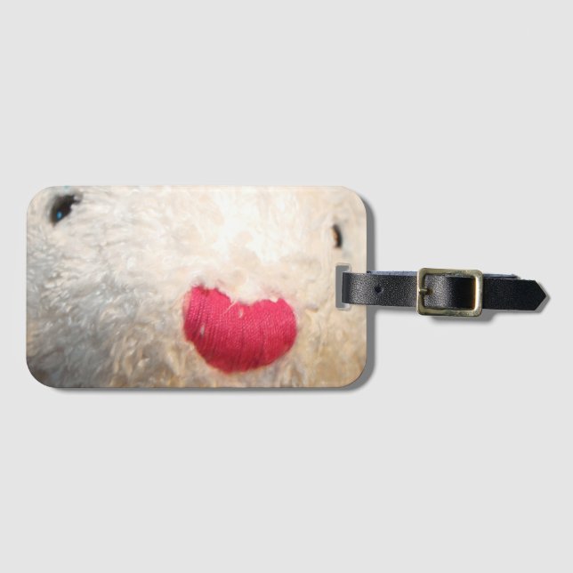 Beary Luggage Tag Gepäckanhänger (Vorderseite (Horizontal))