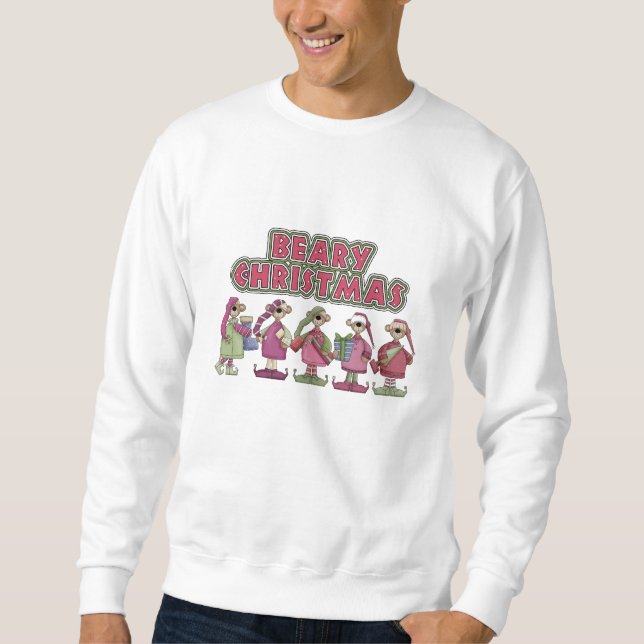 Beary Merry Christmas Sweatshirt (Vorderseite)