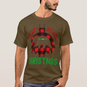 Beary Merry ChristmasCute Polar Bär Matching Pjs T-Shirt
