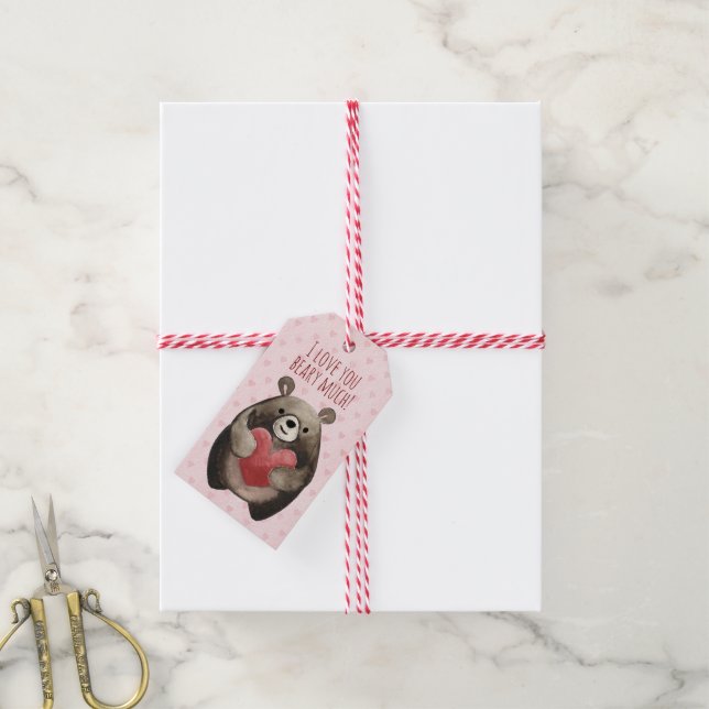 Beary Much Geschenkanhänger (Mit Garn)