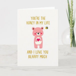 Beary Much Love Karte