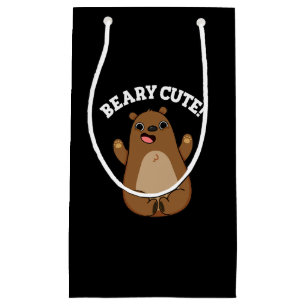 Beary Niedlich Teddy Bar Puff Dark BG Kleine Geschenktüte