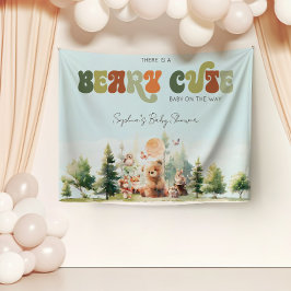 Beary Niedlich Woodland Babydusche Wandteppich