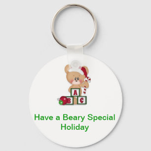 Beary Special-Feiertag Schlüsselanhänger