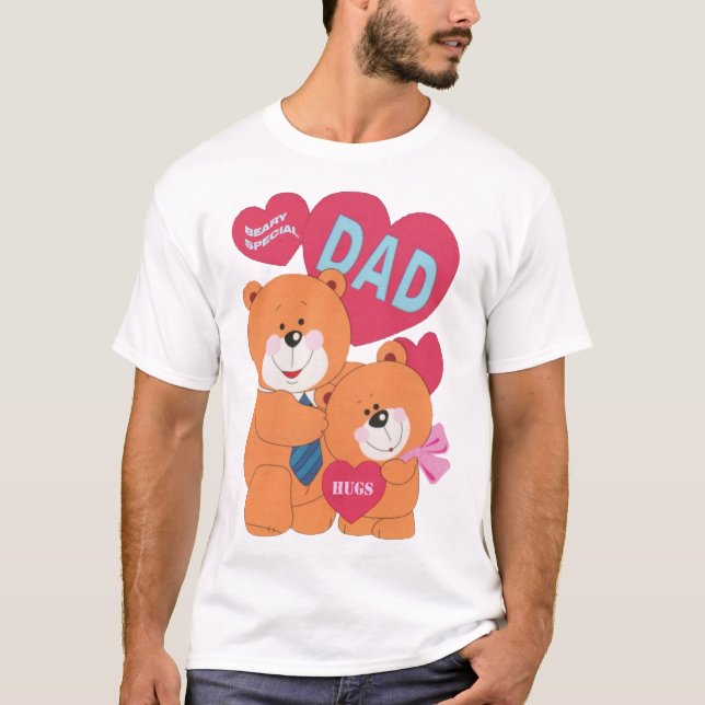Beary Special Vater T-Shirt (Vorderseite)