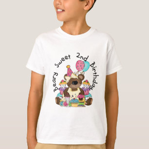 Beary Sweet 2. Geburtstag T - Shirt und Geschenke
