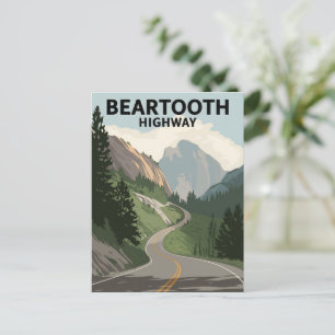 Bearzahnweg Montana Postkarte