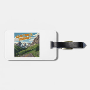 Bearzahnweg Montana Wandern Gepäckanhänger