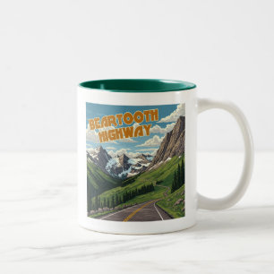 Bearzahnweg Montana Wandern Zweifarbige Tasse