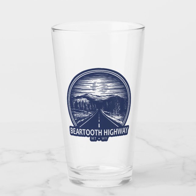 Bearzahnweg Montana Wyoming Forest Glas (Vorderseite)