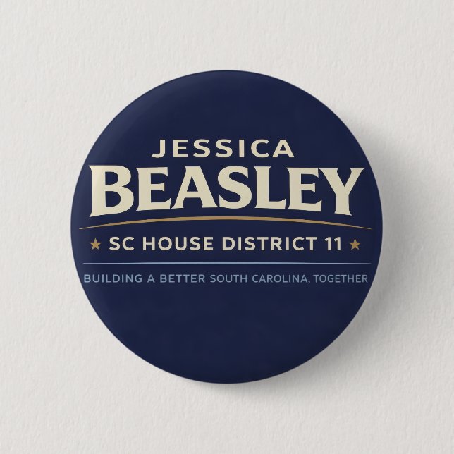 Beasley For SC House 11 Button (Vorderseite)