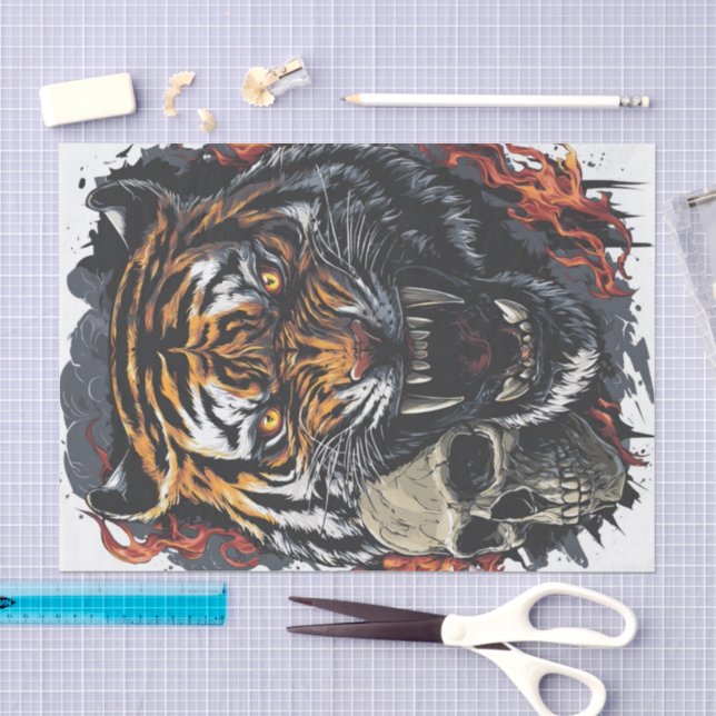 Beast Mode2  Seidenpapier (Handwerk)