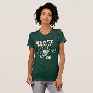 Beast-Modus An Gorilla-Gym-Motivation T-Shirt