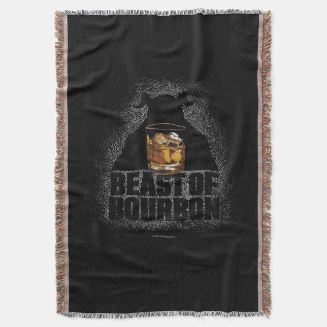 Beast Of Bourbon Wurfdecke Decke (Vorderseite Vertikal)
