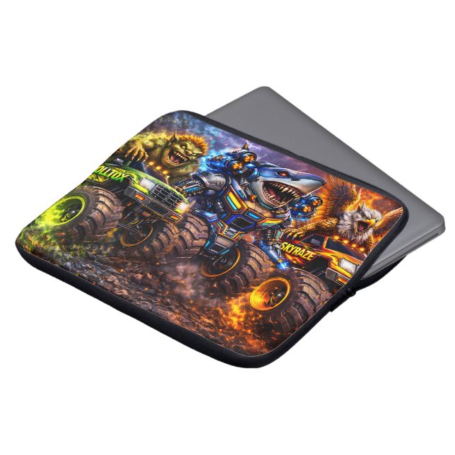 Beast Riders Laptop-Hülle Laptopschutzhülle (Vorne Oben)