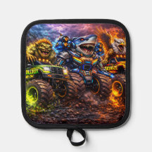 Beast Riders Topflappen