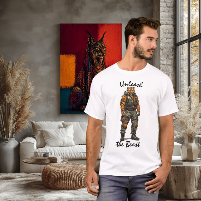 Beast Tactical Tiger T - Shirt befreien (Von Creator hochgeladen)