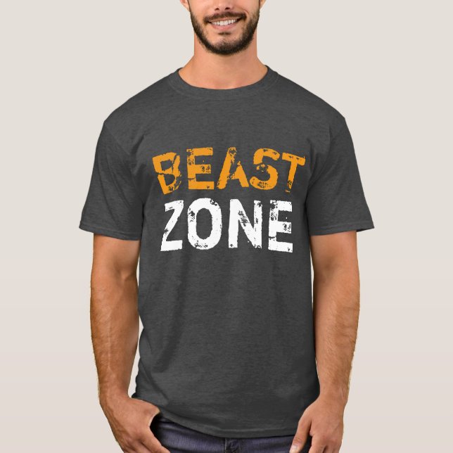 BEAST ZONE WORKOUT T-Shirt (Vorderseite)