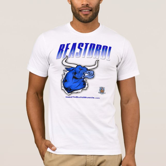 Beastdrol - NTBM!  (WEISS - NUR FRONT) T-Shirt (Vorderseite)