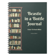 Beastie in einer Flasche