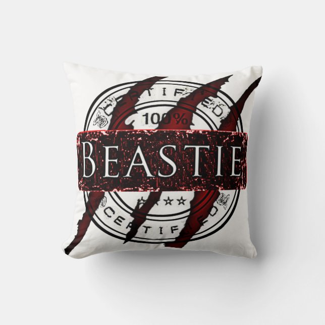 Beastie Kissen (Vorderseite)