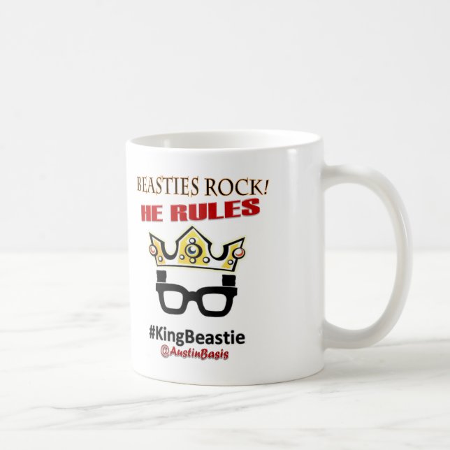 Beasties Felsen Austin ordnet Tasse an (Rechts)