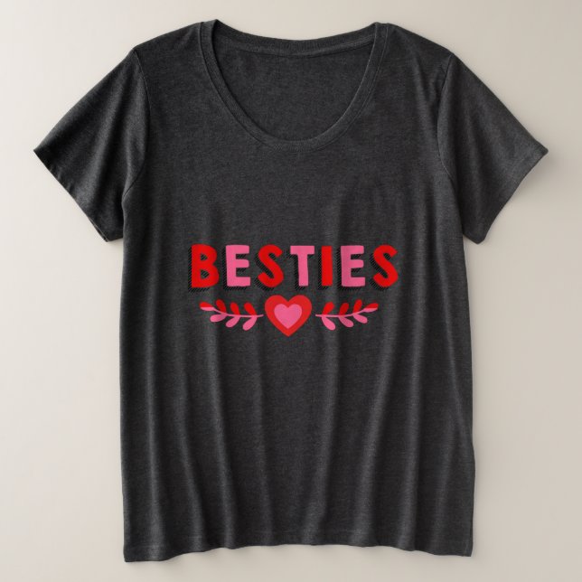 Beasties Womens Plus Size T - Shirt (Design vorne)