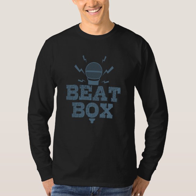 Beat Box Microphone T-Shirt (Vorderseite)