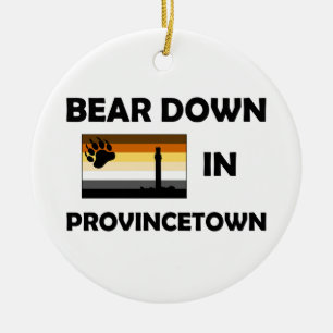 Beat Down in Provincetown Keramikornament