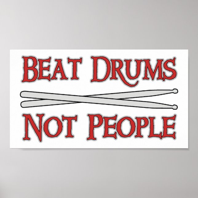 Beat Drums Poster (Vorne)